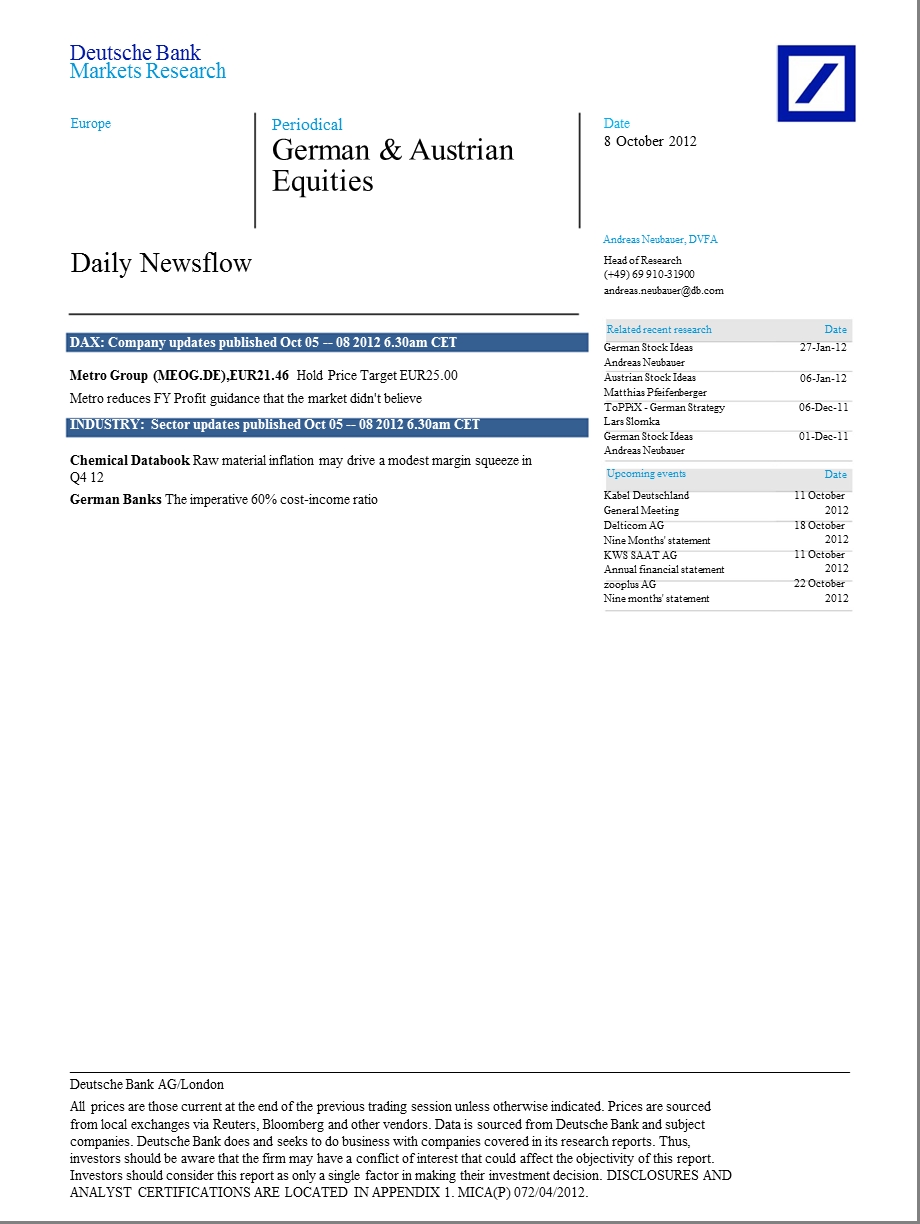 GERMAN&AUSTRIANEQUITIESDAILYNEWSFLOW1010.ppt_第1页