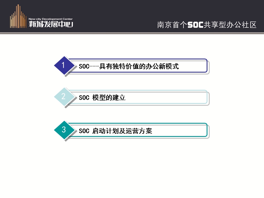 新城发展中心SOC共享型办公社区模型设计方案.ppt_第2页