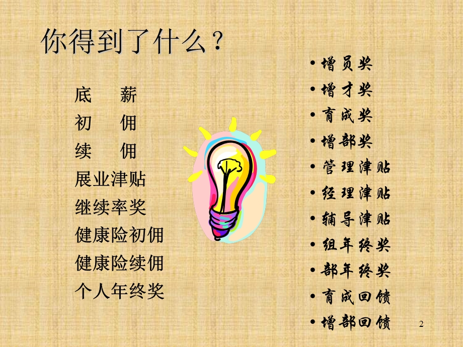 保险公司培训：你得到什么（上海平安） .ppt_第2页