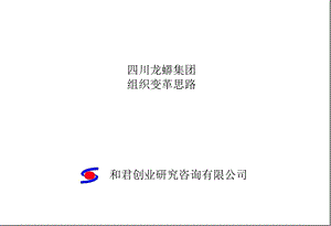 某集团组织变革思路.ppt