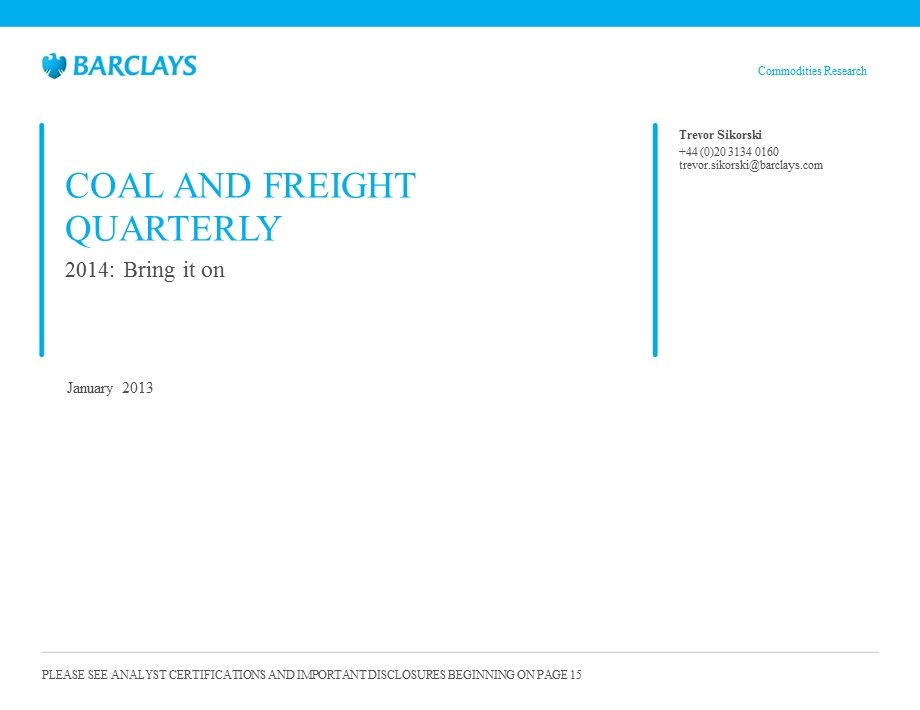 COALANDFREIGHTQUARTERLY：：BRINGITON0110.ppt_第1页