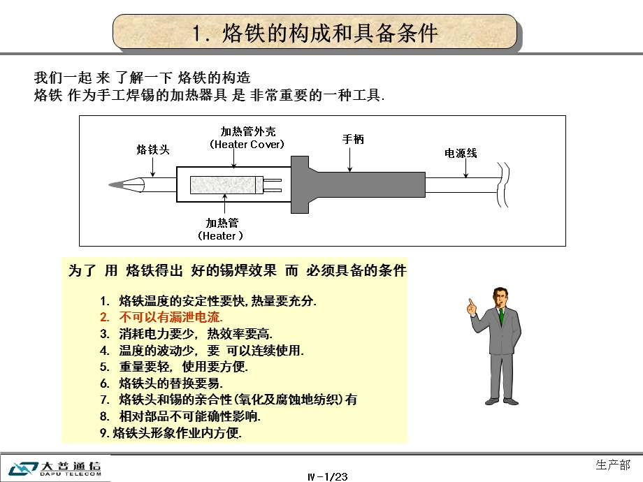 手工焊锡的原理和方法.ppt_第1页