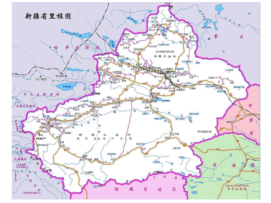 [优质文档]新疆地图汇总060726.ppt_第3页