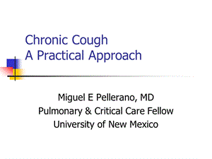 Chronic Cough2.ppt