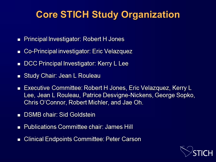 ACC2009外科治疗缺血性心力衰竭(STICH)的研究.ppt_第3页