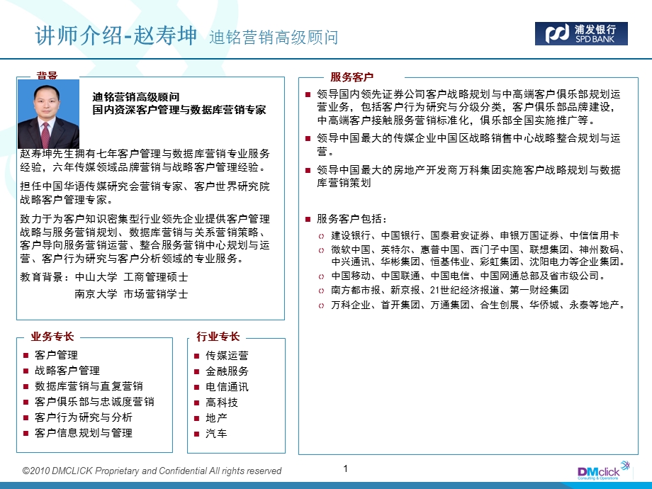 银行总行讲课：数据库营销理论与实践(2).ppt_第2页