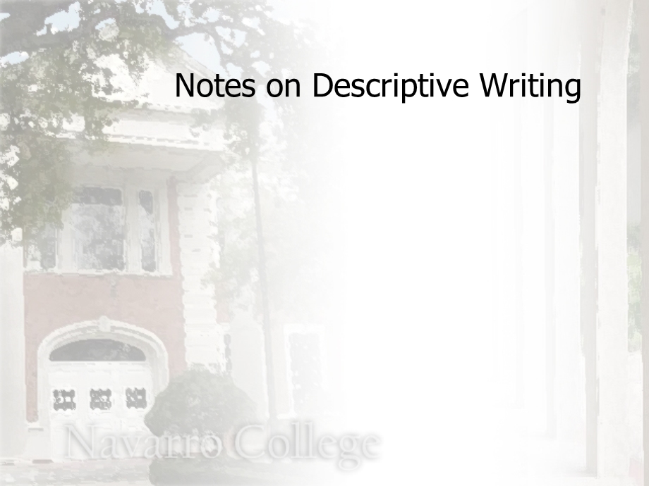 Descriptive Writingdistancelearningassociates.com.ppt_第2页