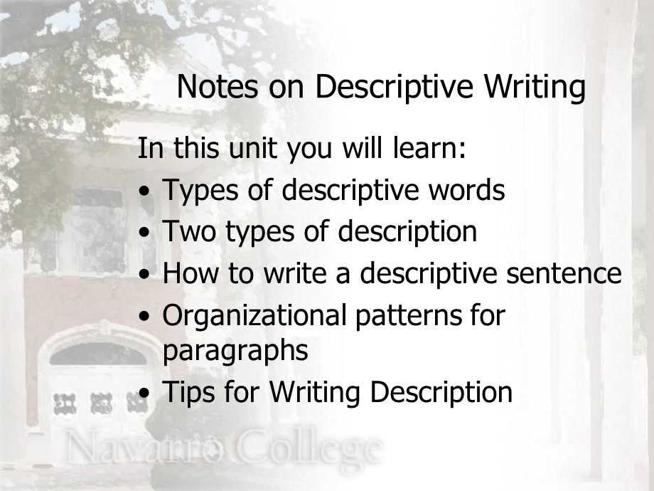 Descriptive Writingdistancelearningassociates.com.ppt_第3页