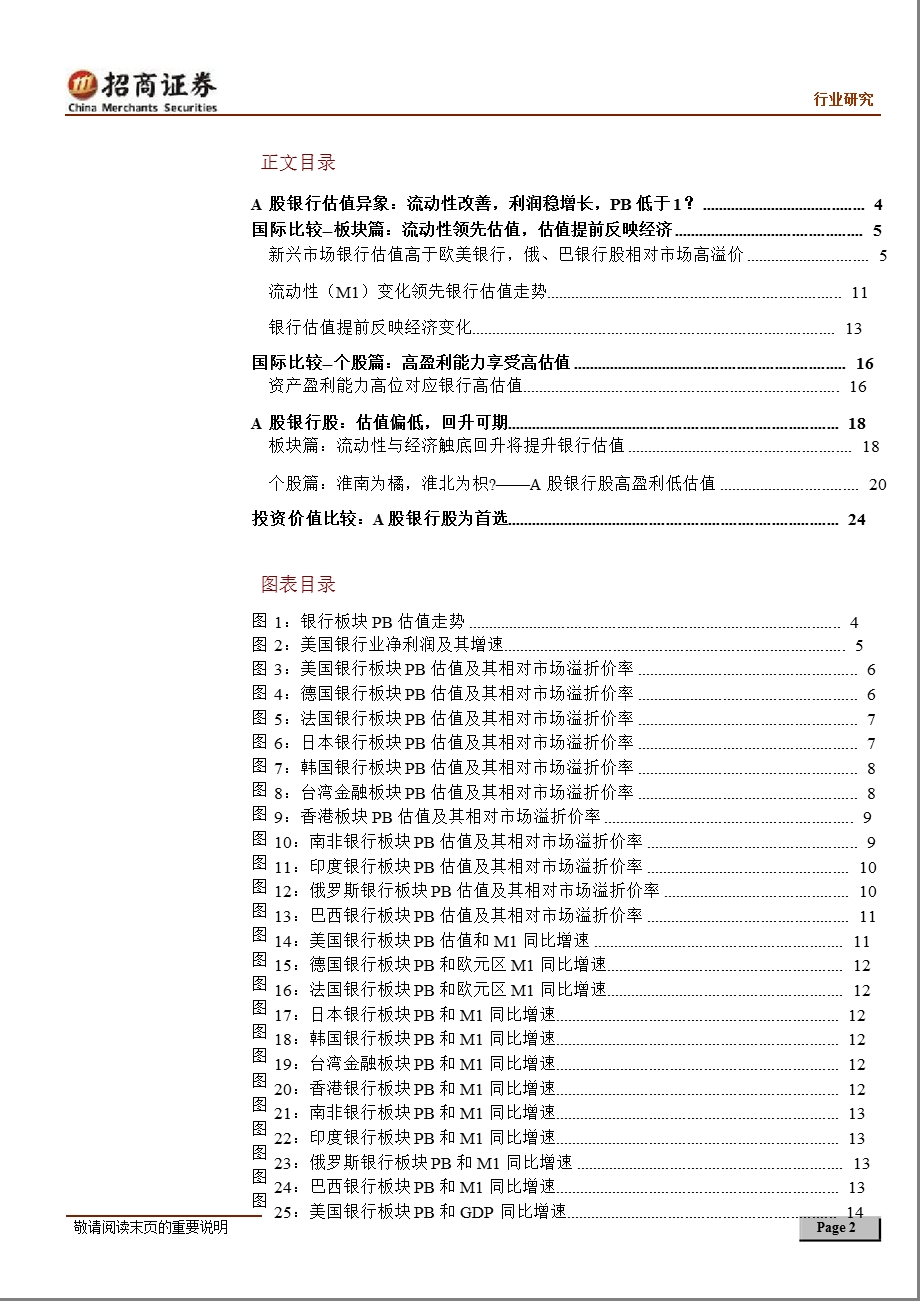 银行股估值的国际比较：A股银行还能在1倍PB潜伏多久？-2012-02-29.ppt_第2页