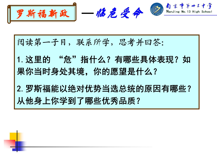 人教版高中历史必修2《罗斯福新政 》课件.ppt_第3页