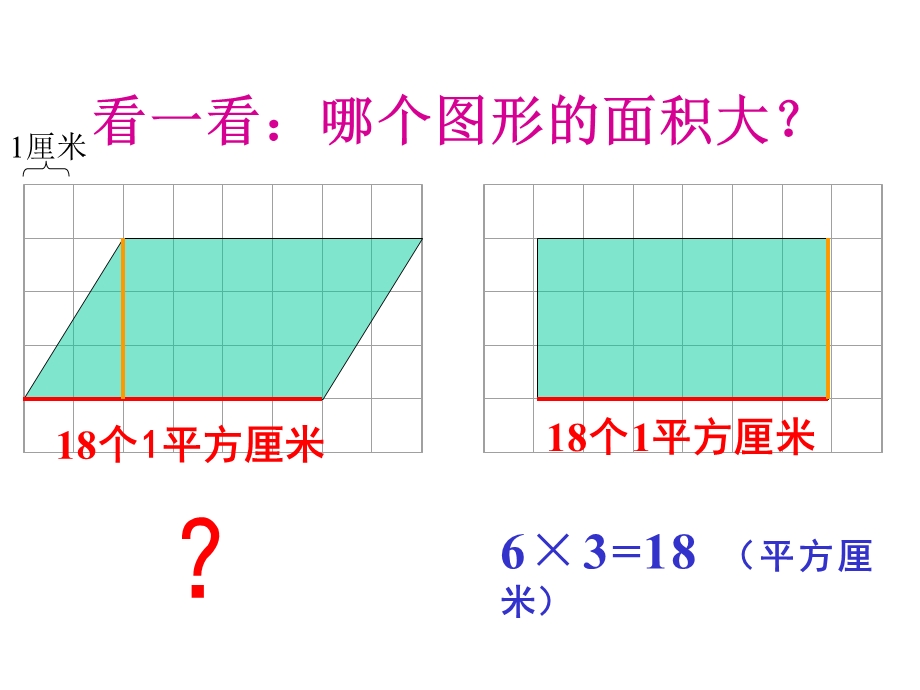 小学五级数学上册《平行四边形的面积》 .ppt_第3页