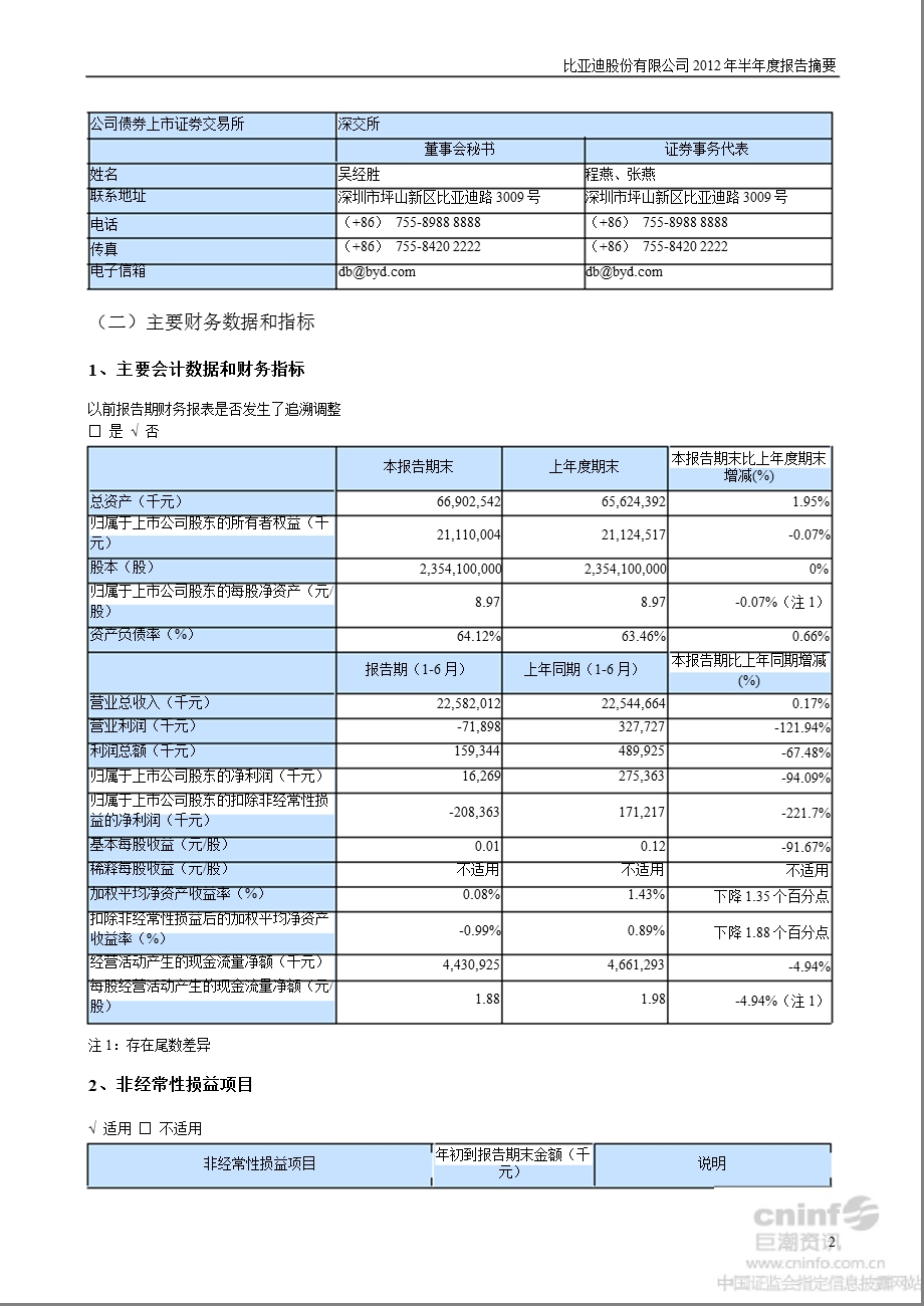 比亚迪：半报告摘要.ppt_第2页