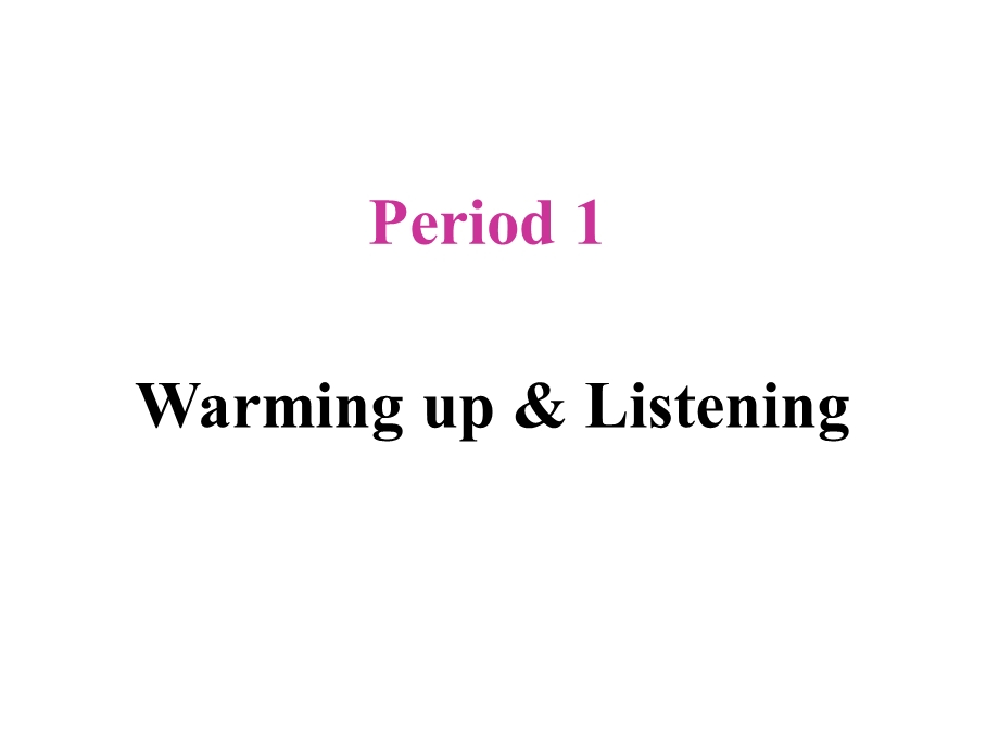 人教版高中英语课件：Unit 17 period1 warmingup.ppt_第2页