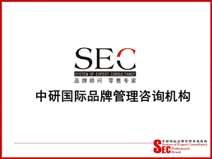 SEC中研国际品牌管理咨询机构目标达成及生意分析（PPT 43页） .ppt