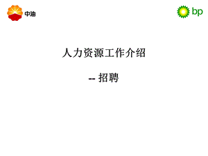 人力资源招聘专题培训资料中石油招聘资料.ppt