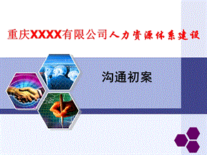 XXXX公司人力资源体系建设沟通方案.ppt