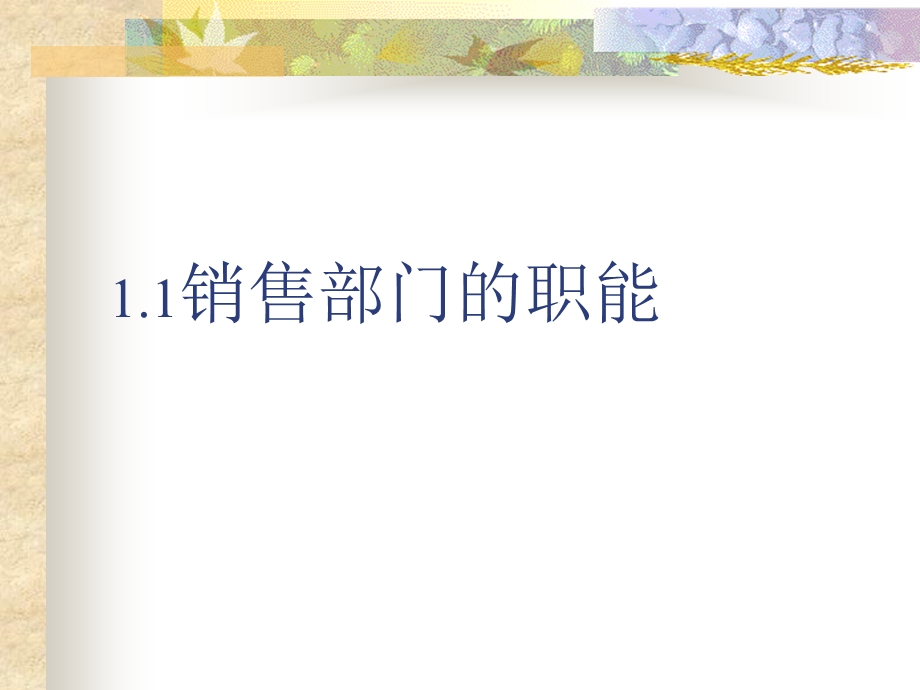 销售部门的职能.ppt_第1页