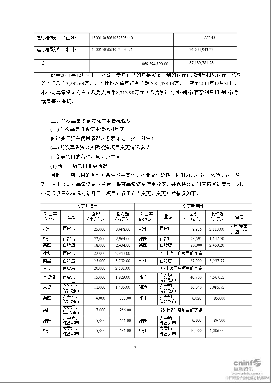 步 步 高：前次募集资金使用情况报告.ppt_第2页