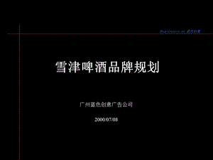 雪津品牌规划.ppt