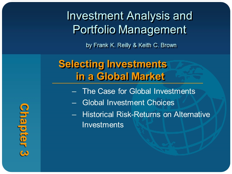 Chapter 3 Investment Analysis andPortfolio Management.ppt_第1页