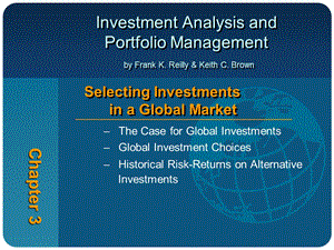 Chapter 3 Investment Analysis andPortfolio Management.ppt