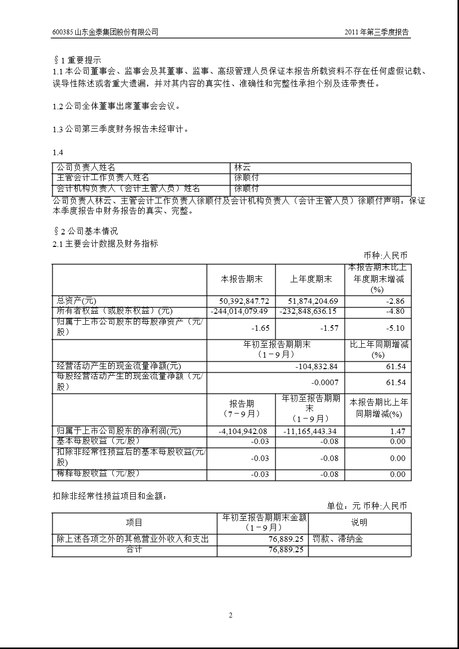 600385ST金泰第三季度季报.ppt_第3页