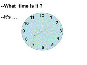 新PEP小学英语四级下册Unit 2 What time is it？课件.ppt