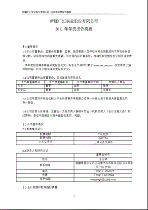 600256 广汇股份报摘要.ppt