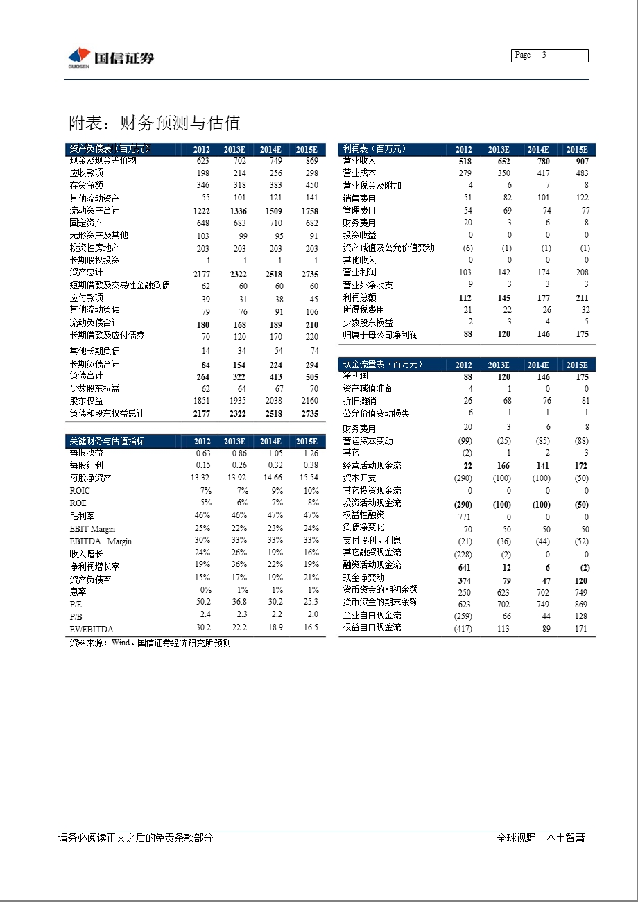 太安堂(002433)费用增加较多,业绩低于预期130301.ppt_第3页