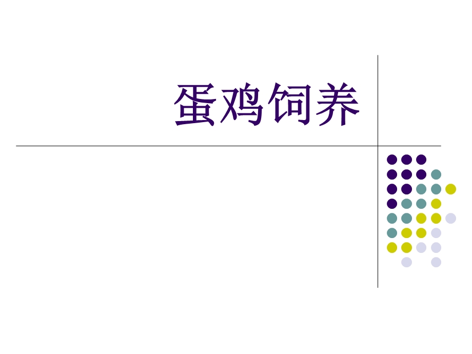 蛋鸡饲养.ppt_第1页