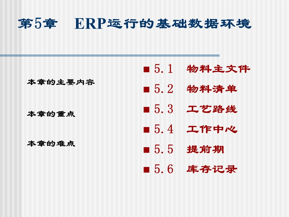 ERP原理与应用第5章(1).ppt_第1页