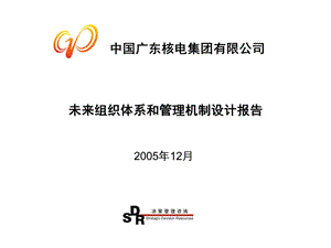 铭远广核项目—未来组织体系和管理机制设计报初稿1.ppt