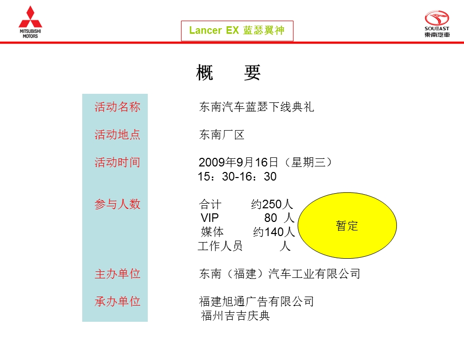 东南汽车蓝瑟下线典礼执行方案.ppt_第3页