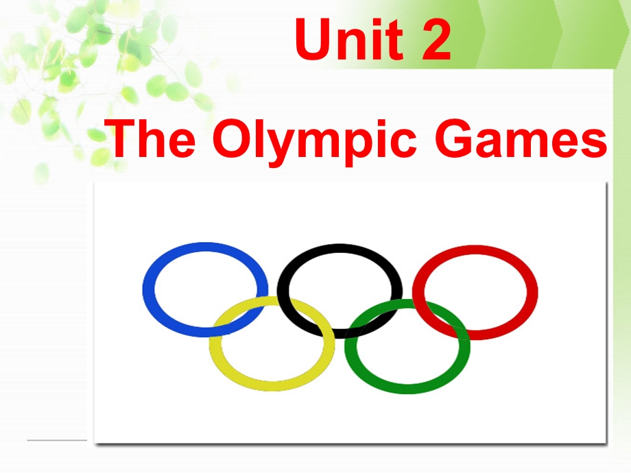 人教版高中英语课件：必修二 Unit 2 The Olympic Games[阅读课件].ppt_第3页