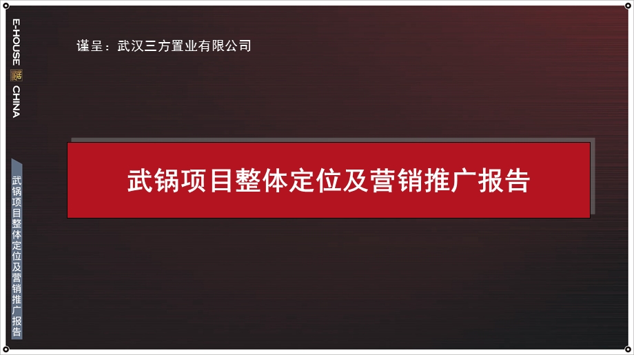 武汉武锅项目整体定位及营销推广报告（133页） .ppt_第1页