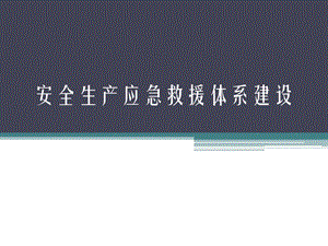 安全生产应急救援体系建设.ppt