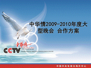 CCTV中华情 演出 播出方案.ppt