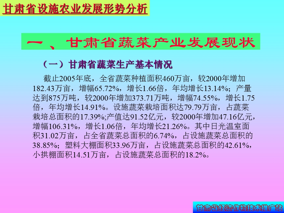 甘肃省设施农业发展形势分析.ppt.ppt_第3页