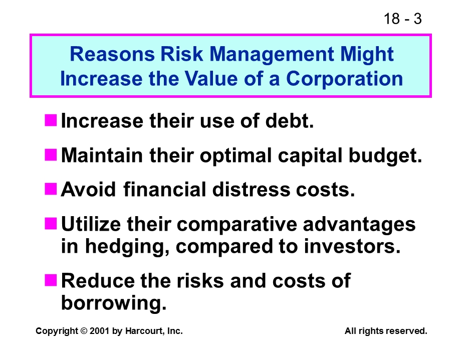 Fundamentals of Financial ManagementCHAPTER 18 Derivatives and Risk Management.ppt_第3页