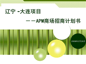 APM商场招商计划书(2).ppt