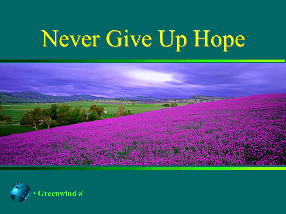 Never Give Up Hope.ppt_第1页