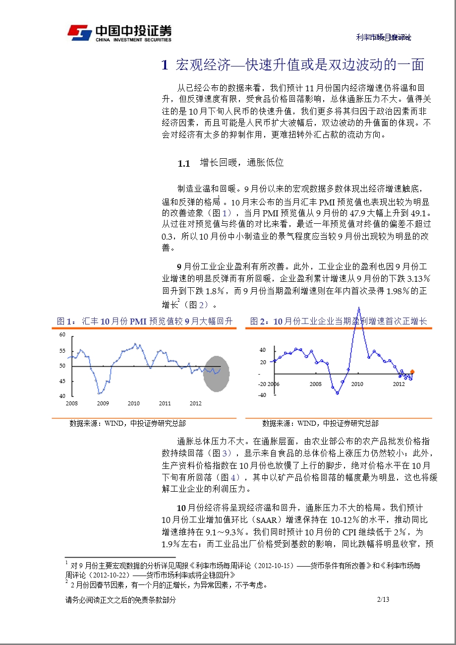 利率市场2012年11月投资展望：快速升值或是双边波动的一面-2012-10-31.ppt_第2页