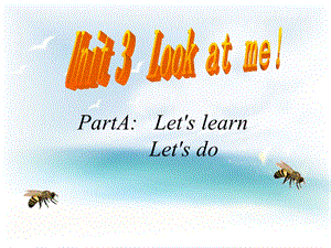 PEP小学英语三级上册Unit 3 Look at me!课件.ppt