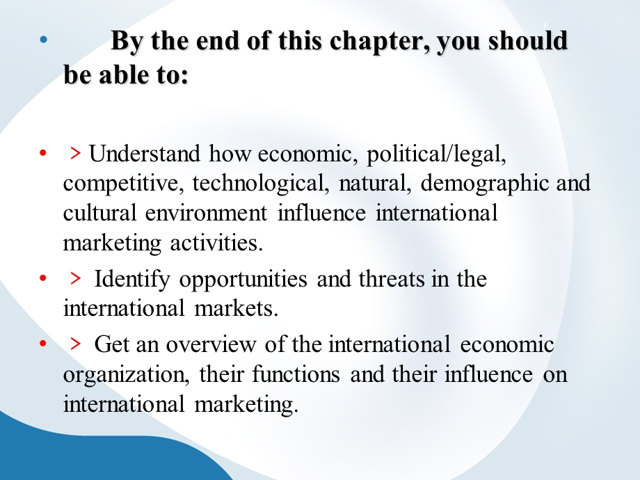 Lecture 5 Chapter 3 Analysis of the International Marketing Environment.ppt_第2页