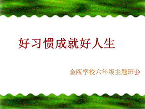 小学生行为习惯的养成教育.ppt.ppt