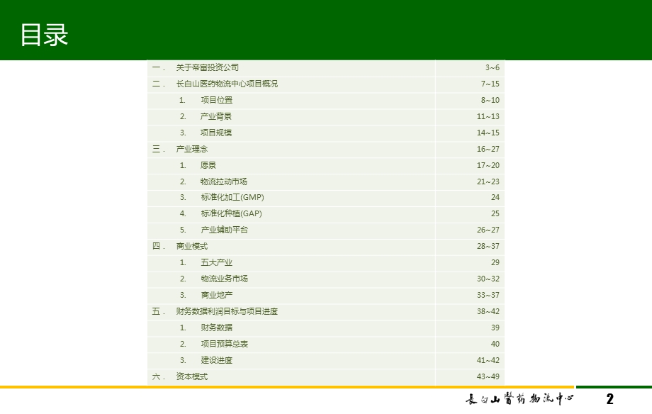 吉林通化长白山医药物流中心项目介绍及运营规划.ppt_第2页