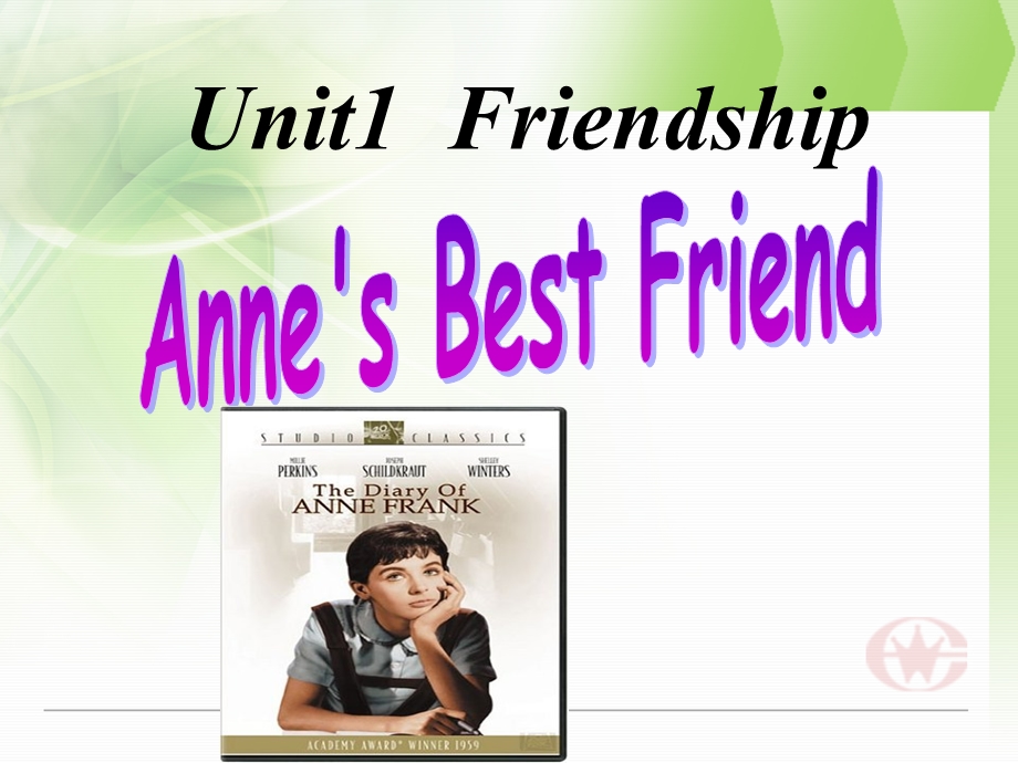 人教版高中英语课件：Unit1Friendship.ppt_第1页