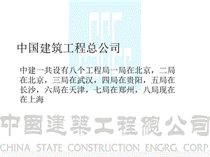 中国建筑工程总公司PPT学习.ppt