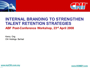 INTERNAL BRANDING TO STRENGTHEN TALENT RETENTION STRATEGIES.ppt