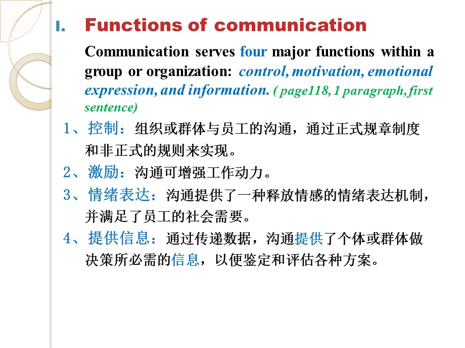 组织行为学英文教学课件PPT communications沟通.ppt_第2页